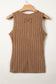 Cocoa Ribbed Tank
