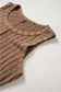 Cocoa Ribbed Tank