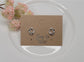Twisted Teardrop Stud Earrings | MULTIPLE COLORS