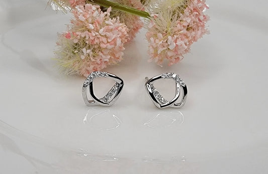 Twisted Teardrop Stud Earrings | MULTIPLE COLORS