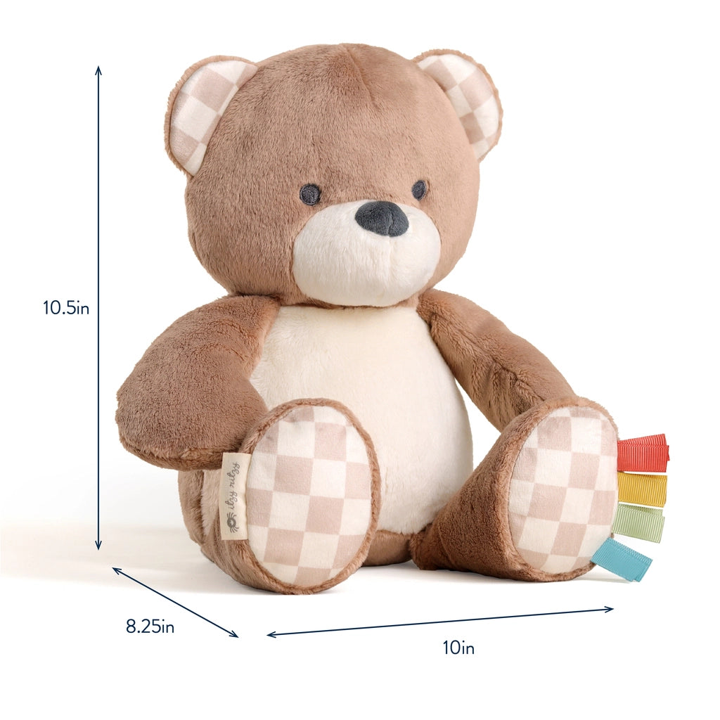 Itzy Ritzy Sweetie Snuggles Plush | Theo the Bear