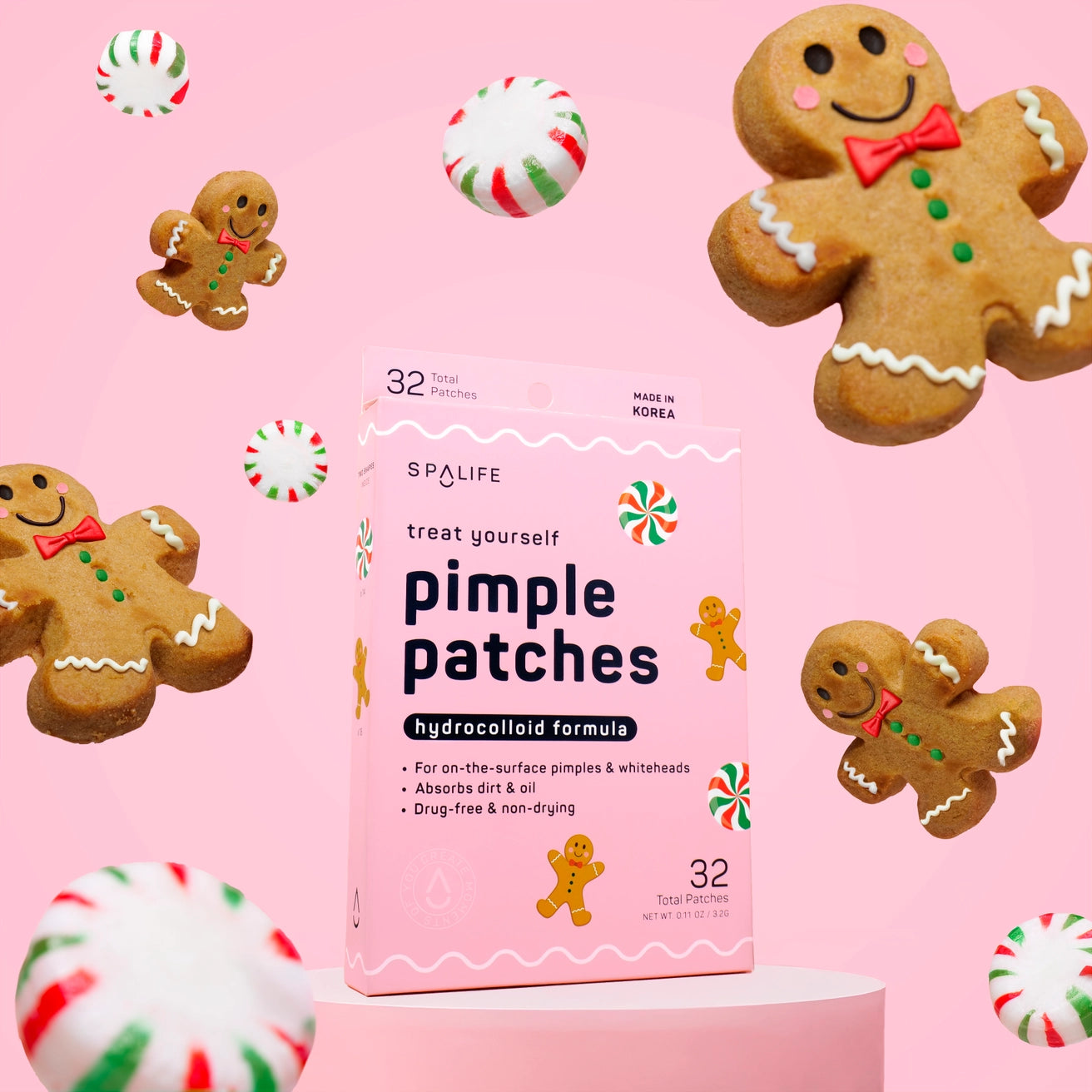 Treat Yourself Christmas Pimple Patches