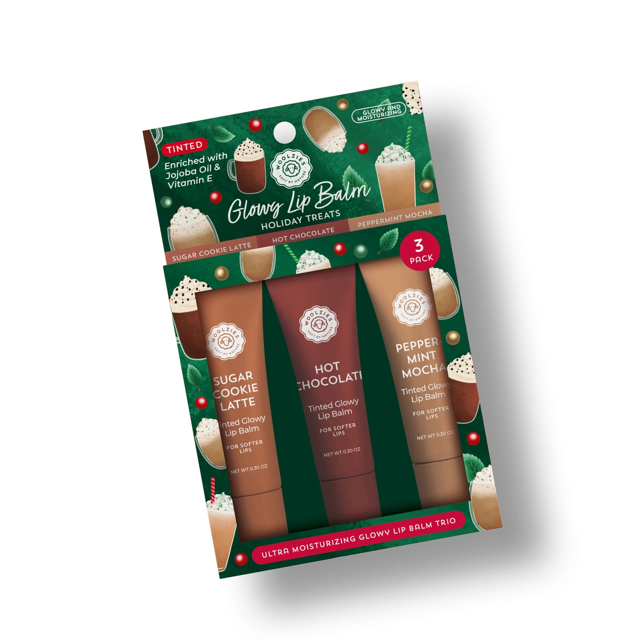 Holiday Treats Glowy Lip Balm Collection