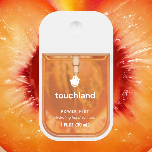 Velvet Peach Touchland Power Mist Hydrating Hand Sanitizer